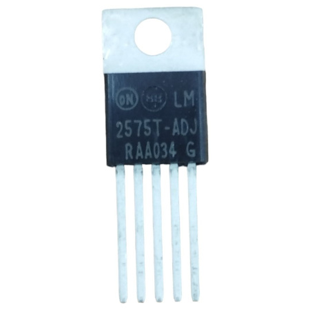 микросхема LM2575T-ADJG, DC/DC регулятор, TO220-5
