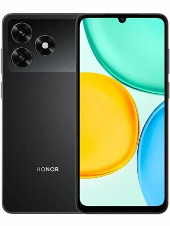 Смартфон Honor X5d Plus 4Гб 128Гб Полуночный черный 6.74", IPS HD+, 1600*720, 2*2.0+6*1.7Ггц, 50+0.08МП, 5Мп, 4G, 5200мАч, And 15