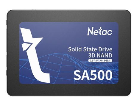 SSD-накопитель 512Гб Netac SA500 [NT01SA500-512-S3X](3D NAND, 520/450 Мб/с)