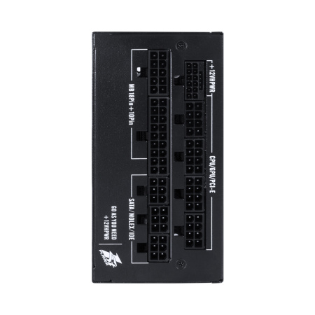 Блок питания 850Вт 1STPLAYER SFX 850W GOLD Black (APFC,80мм,3PCI-E,8SATA,80+Gold,модульный)[PS-850SFX]