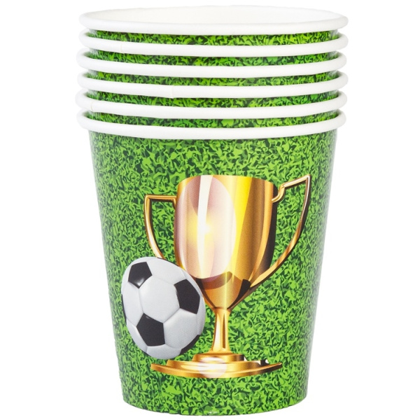 Бумажные стаканы "Футбол" 190мл/6шт (1502-5268)