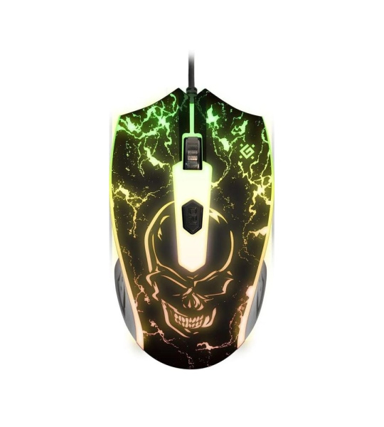 Игровая мышь USB Defender Overmatch GM-069 оптическая, 4кн, 2400dpi