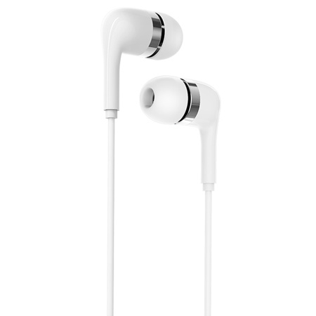 Гарнитура проводная BOROFONE BM39 вставные, кабель 1.2м, белый