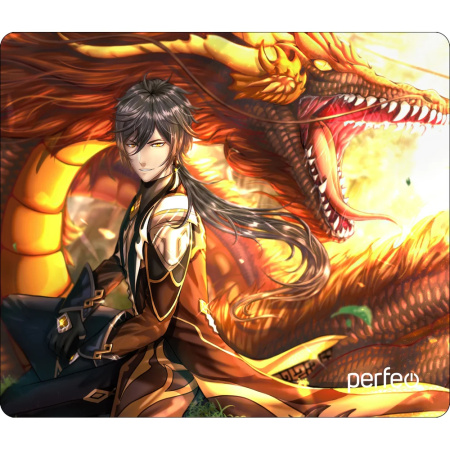 Коврик Perfeo для компьютерной мыши "Anime", Рис.7 (340*280*4 мм), ткань+резиновое основание