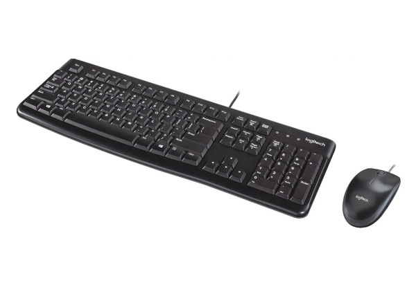 Комплект USB Logitech MK120 (920-002589) клавиатура 104кл.+ мышь 1000dpi, с кириллицей Black