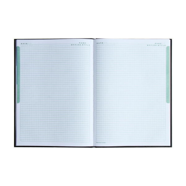 Бизнес-Блокнот Hatber А4 80л "Золотые склоны гор" (80ББ4лофВ1_30343)