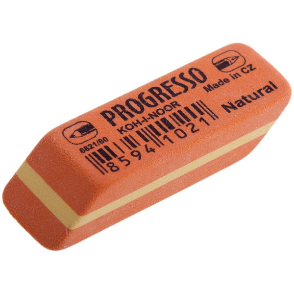 Ластик KOH-I-NOOR "Progresso" комбинированный 6821080006KDRU