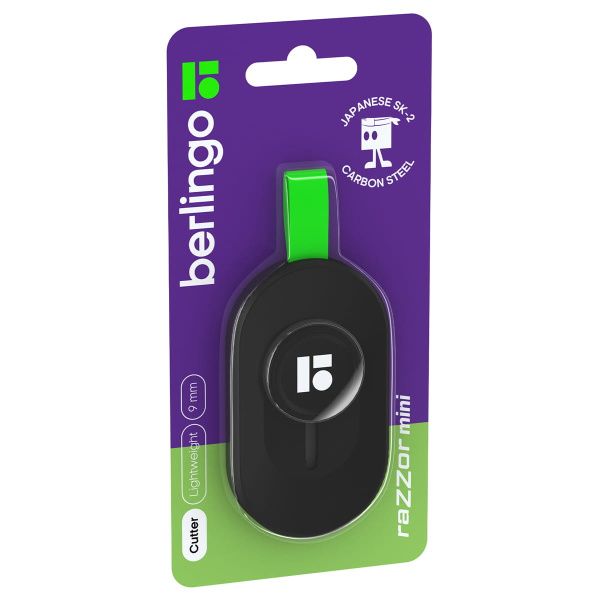 Нож 9мм. BERLINGO "Razzor mini" (BM4143)