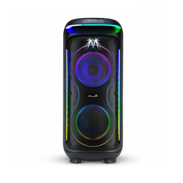Портативная колонка ELTRONIC 30-30 DANCE BOX 1200 динамик 10" 2шт. 120Вт, Bluetooth, TWS, FM, USB,  mic