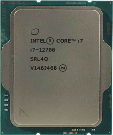 Процессор 1700 Intel Core i7-12700 (12ядер/20потоков*2,1ГГц-4,9ГГц,20Мб,iUHDG770,180Вт) oem
