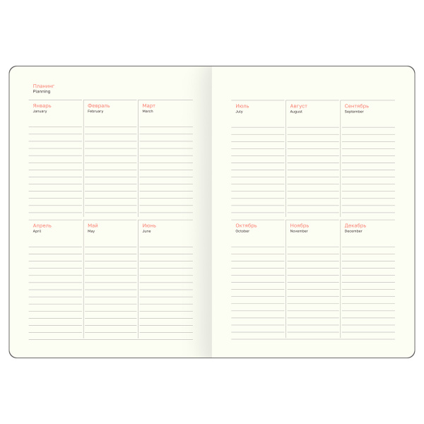 Ежедневник BG А5 136л. недатир. "Reptile. Steel" DuA5_60784