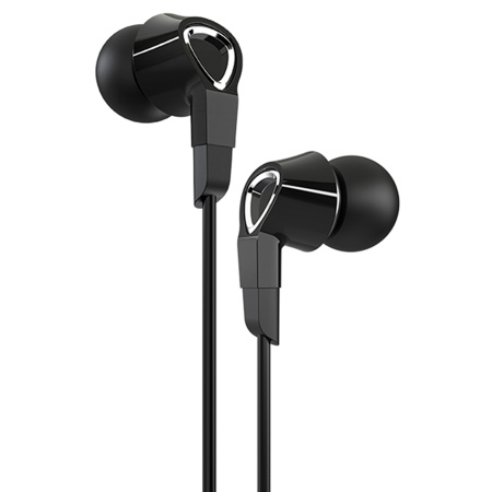 Гарнитура проводная BOROFONE BM47 вставные, кабель 1.2м, черный