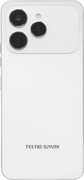 Смартфон Tecno SPARK 40 8Гб 256Гб Veil White 6.67", IPS, 1600*720, 2*2+6*1.7ГГц, 50Мп, 8Мп, 4G, NFC, 5200мАч, And 15