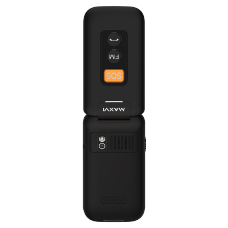 Сотовый Maxvi E5 up Black 2sim/2.8"/320*240/microSD/0.3МП/Bt/1500мАч/раскладушка
