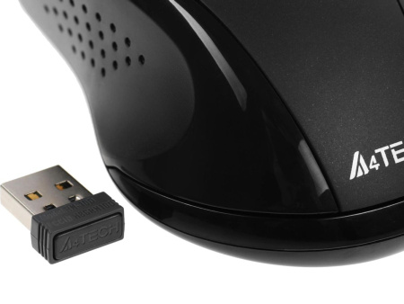 Мышь беспроводная A4Tech G9-500FS оптическая, 1200dpi, 4кн. Black