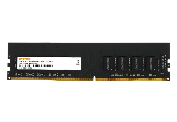 Модуль памяти DIMM DDR4 8Гб 2666МГц Digma (DGMAD42666008D) CL19