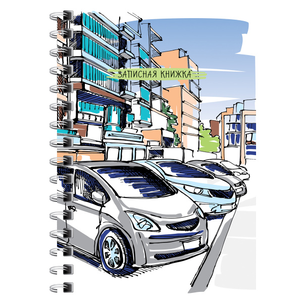 Записная книжка BG А6, 120л., "Новый офис", гребень ЗК6гр120 12792