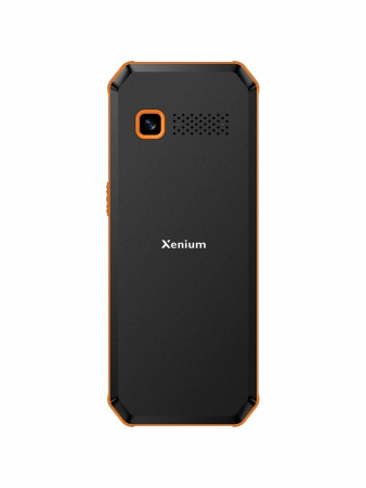Сотовый Xenium X300 Black+Orange 2sim/2.8"/320*240/32Mb/microSD/0.3Мп/Bt/3000мАч/моноблок