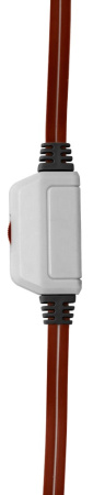 Игровая гарнитура Defender Warhead G-120 накладные, 32Ом, 110дБ, кабель 2м, White/Red