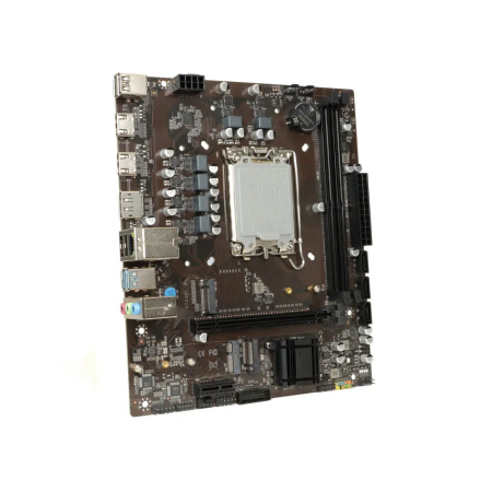 Мат.плата S1700 H610 BaseTech H610M-K (mATX,2DDR4,2M.2,PCI-E16,PCI-E,3SATA3,2HDMI,DP,PC3200,M.2 для WiFi)(BT-H610M-K)