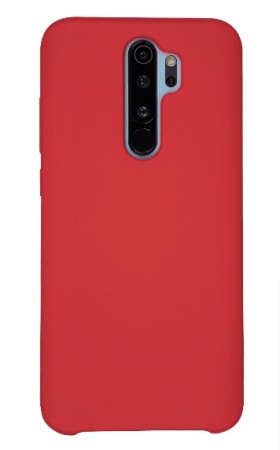 Чехол силиконовый для Xiaomi Redmi Note 8 pro Silicone case красный