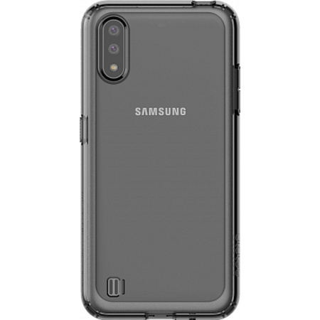 Накладка для Samsung Galaxy M01 araree M cover черная (GP-FPM015KDABR)