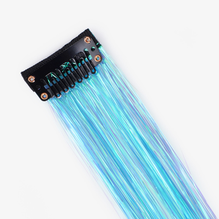 Карнавальный набор "Цветная прядь для волос. Дождик голубой хамелеон" 6245541