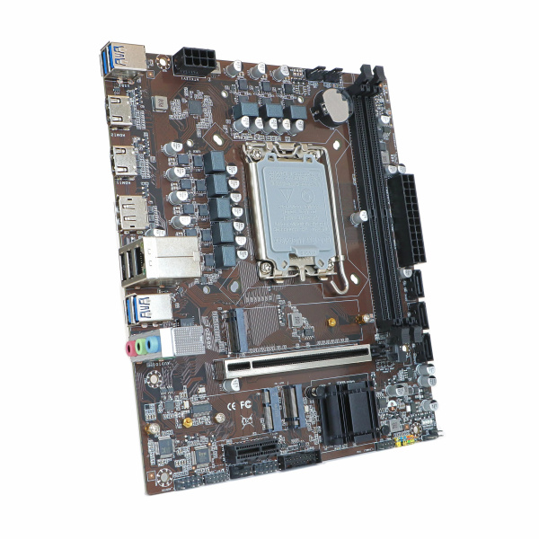 Мат.плата S1700 H610 BaseTech H610M (mATX,2DDR4,M.2,PCI-E16,PCI-E,3SATA3,2HDMI,DP,PC3200)[BT-H610M]
