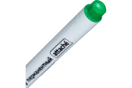 Маркер перманентный ATTACHE 0.5мм., зеленый (954121)