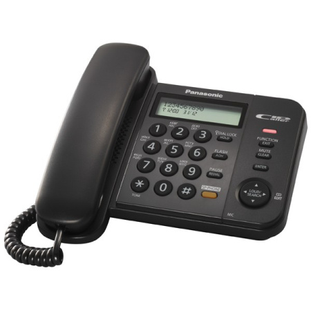 Телефон Panasonic KX-TS2358RUB (повторн.набор/тон.набор/настен.установка/книга-50н/АОН/спикерфон/от Телефон Panasonic KX-TS2358RUB (повторн.набор/тон.набор/настен.установка/книга-50н/АОН/спикерфон/от