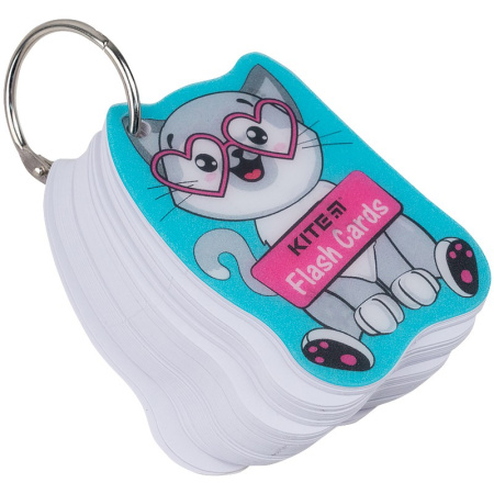 Карточки для записи иностранных слов KITE 80л. "Cat" K21-358-4