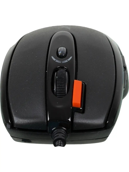Игровая мышь USB A4Tech XL-750BK лазерная 3600dpi, кабель 1.8м, Black