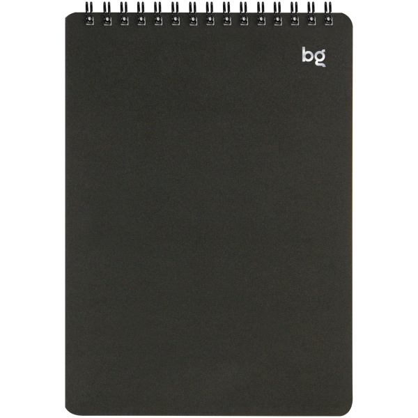 Блокнот BG А5 60л. "Base" черный (Б5гр60_пл 62085)