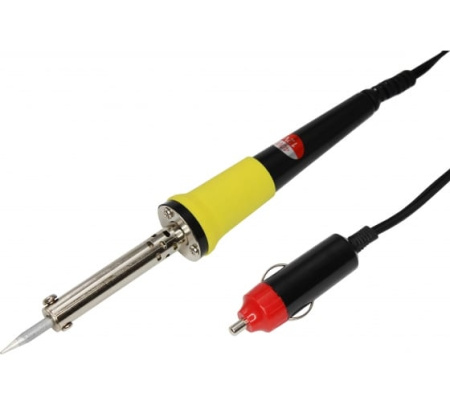 Паяльник 12в, 40вт, штекер автомобильного прикуривателя, Rexant