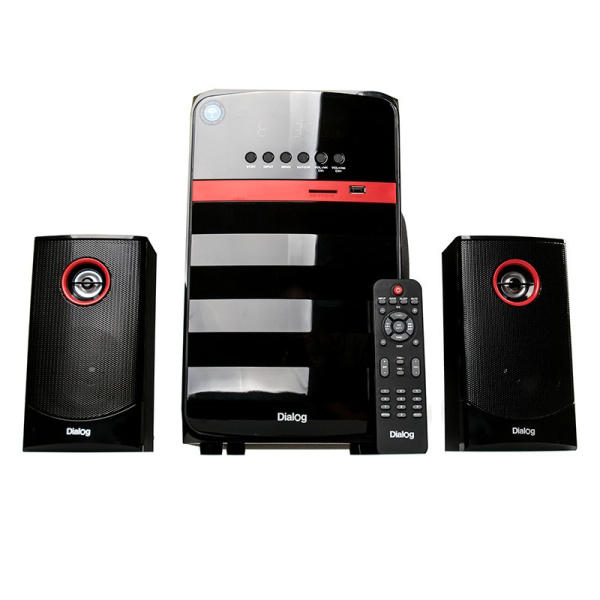 Актив.колонки 2.1 Dialog Progressive AP-240B 70Вт, Bluetooth, USB/SD, питание от сети, Black