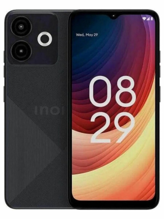 Смартфон  INOI A14 2/64GB Black Titanium 6.5", IPS, 1612*720, 8*1.6ГГц, 13Мп, 5Мп, 4G, 4000мАч, And 13 GO