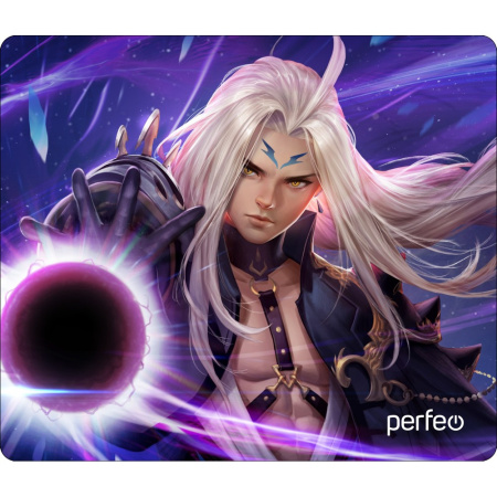 Коврик Perfeo для компьютерной мыши "Anime", Рис.1 (350*300*3 мм), ткань+резиновое основание