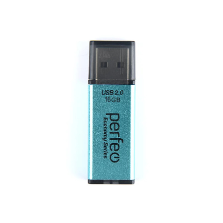 Флеш-накопитель USB2.0 16Gb Perfeo E03 (PF-E03G016ES) зеленый