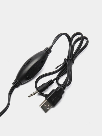 Актив.колонки 2.0 Perfeo CUBE 5Вт, USB, пластик, Black