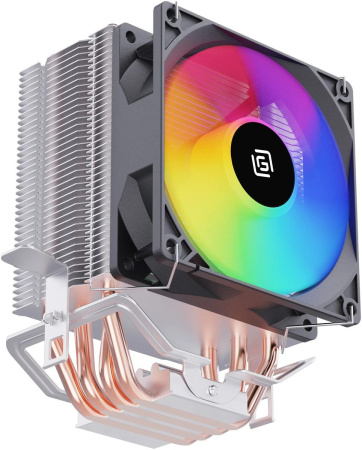 Кулер для процессора Oklick [OG-CPC130FRGB-1] [основание - алюминий\медь, 2000 об/мин, 23 дБ, 3 pin, 130 Вт]