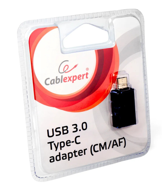 Переходник USB Type-C (M) - USB3.0 (F) Cablexpert A-USB3-CMAF-01