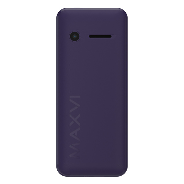 Сотовый Maxvi C38 Purple 2sim/2.8"/240*320/microSD/0.5МП/Bt/1800мАч/моноблок