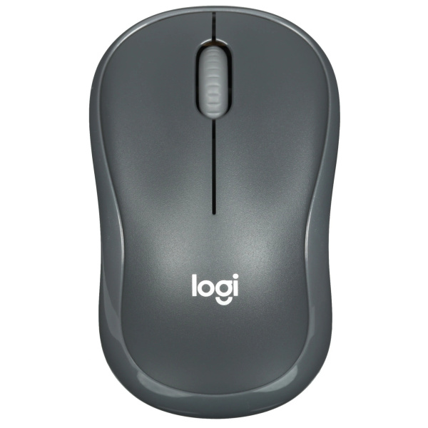 Мышь беспроводная Logitech M185 (910-002252/910-006540) оптическая, 1000dpi, радиус действия до 10м, Grey