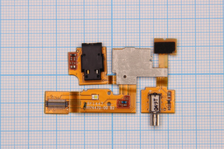 Шлейф Nokia XL Dual на разъем гарнитуры/вибро/сенсор