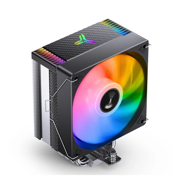 Кулер S115х/1200/1700/1851/AMx Jonsbo CR-1000 MAX V2 ARGB (230W/120mm/600-1500rpm/ARGB/6 тепл.трубок/черный)