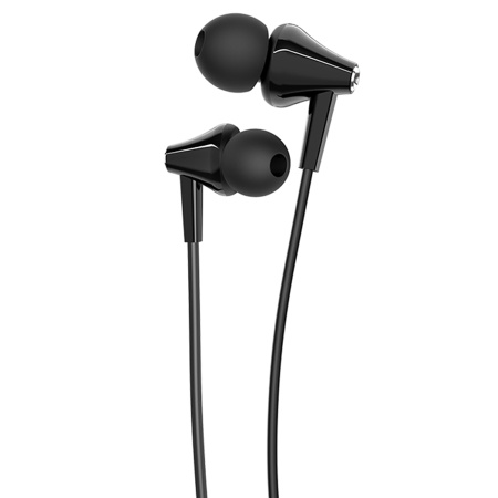 Гарнитура проводная BOROFONE BM49 вставные, кабель 1.2м, черный
