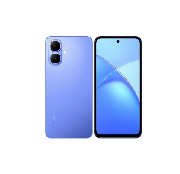 Смартфон INFINIX Smart 10 4Гб 128Гб Iris Blue 6.67", IPS, 1600*720, 2*1.8+6*1.6ГГц, 8Мп, 8Мп, 4G, NFC, 5000мАч, And 15 Go