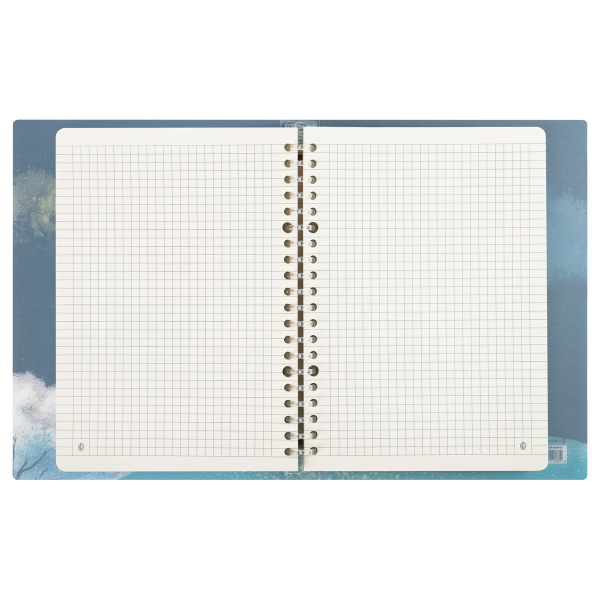 Тетрадь на кольцах 80л. "Beautiful place" пласт. обложка Greenwich Line (Nrp80A5_38629)