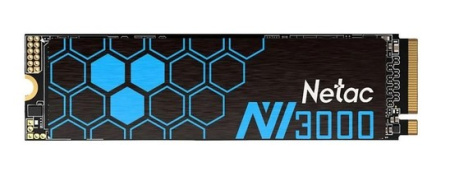 SSD-накопитель M.2 250Гб Netac NV3000 [NT01NV3000-250-E4X](3D NAND,NVMe,3000/1400 Мб/с)