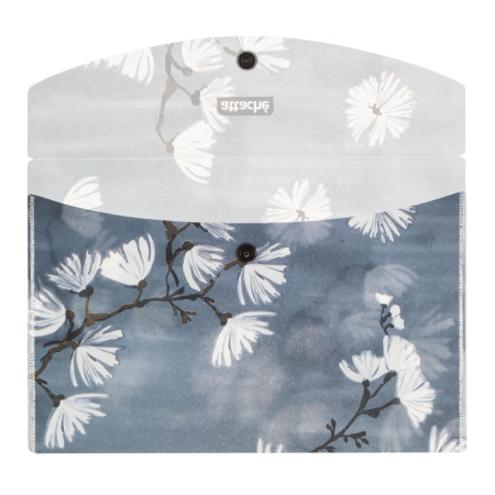 Папка-конверт на кнопке Attache А5 "Японский сад" (1453865)